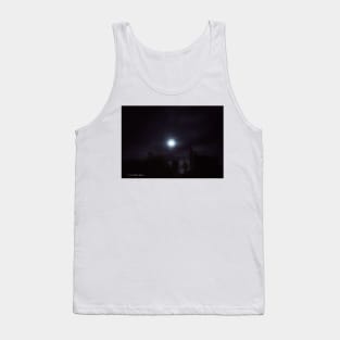 Moon Shadow - Black Tank Top